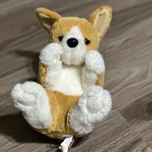 Corgi Puppy Realistic Stuffy from Douglas Toy company